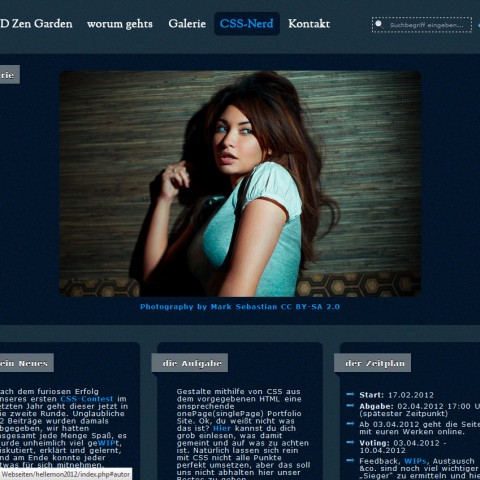 PSD-Zen-Garden 2012 - CSS Contest