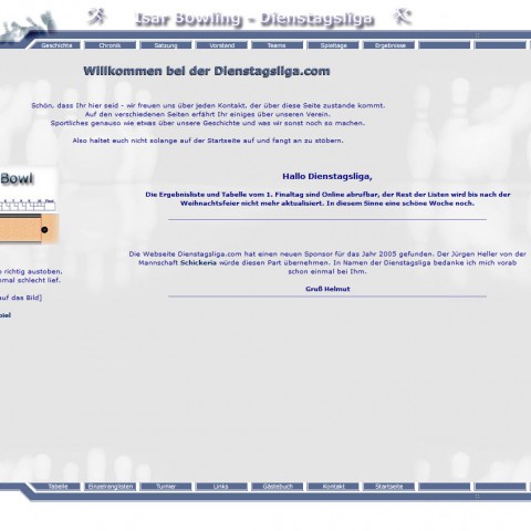 Isar Bowling Dienstagsliga