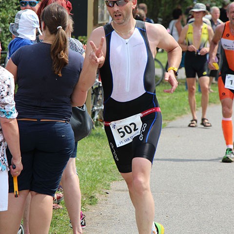 Leipzig Triathlon 2014 Laufen